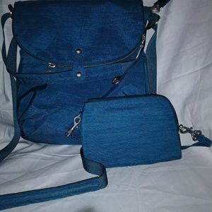 Baggallini Crossbody Handbag Tealgreen